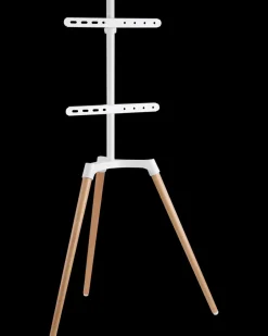 New TV stander 50"-65" - bøg/hvid Tv-Ophæng