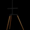 Outlet TV stander 50"-65" - mørkt træ/sort Tv-Ophæng