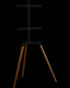 Outlet TV stander 50"-65" - mørkt træ/sort Tv-Ophæng