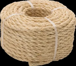 Outlet Sisalreb 3-slået 4 mm 20 m Reb Og Tov