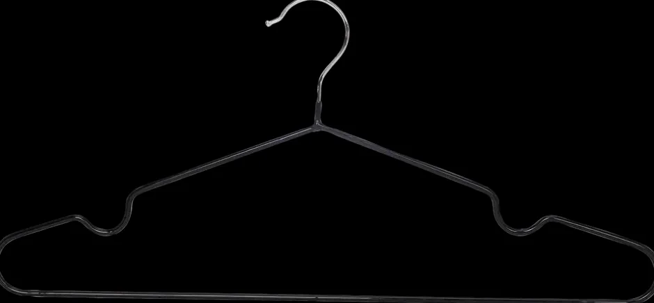 New Bøjle i metal sort 8-pak Garderobe Og Opbevaring
