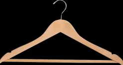 Discount Bøjle træ natur 5-pak Garderobe Og Opbevaring