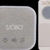 Sale Dørklokke trådløs plug-in med RGB lys Dørklokker