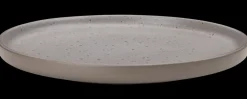 Clearance Tallerken stentøj Ø26 cm - brun Service Og Bestik