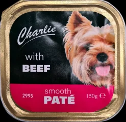Online Charlie Patè kød t/hund 150 g Hundefoder, Kattemad Og Godbidder