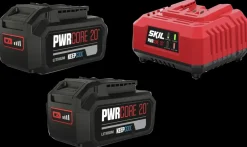 Discount Batteri 2x4 Ah + Lader 20V Batterier Og Opladere|Batterier Og Batteriopladere