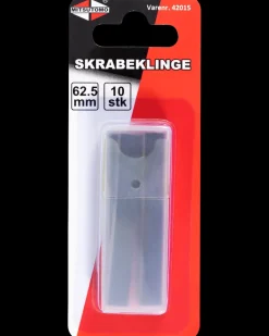 Outlet Skrabeklinge 62,5 mm 5-pak Hobbyknive, Skrabere Mm.