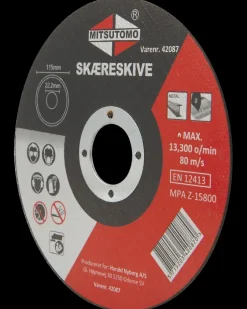 New Skæreskive Ø115 x 1 mm Skære- Og Slibeskiver