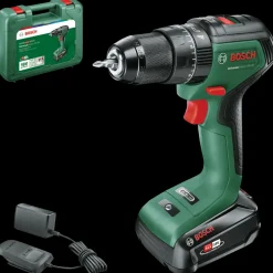 Hot Slagbore-/skruemaskine UniversalImpact 18V inkl. batteri Akku Bore- Og Skruemaskiner