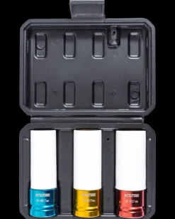 Discount Slagtoppesæt 1/2" 17-19-21 mm Topnøglesæt Og Skralder