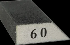 Clearance Slibeblok vinkel 100 x 70 mm K60 Slibepapir