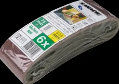 Clearance Slibebånd 75 x 533 mm K80 6-pak Slibeartikler