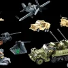 Discount Army Køretøjer M38-B012 - 552 dele Byggeklodser