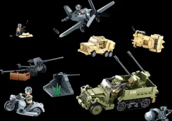 Discount Army Køretøjer M38-B012 - 552 dele Byggeklodser