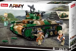 Clearance Army Medium tank M38-B1107 - 563 dele Byggeklodser