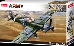 Outlet Army Spitfire M38-B0712 - 290 dele Byggeklodser