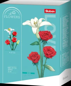 Discount Flowers Roser M38-B1121B - 267 dele Byggeklodser