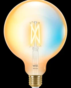 Sale Smart LED-pære 7W E27 G125 Amber Led-Pærer