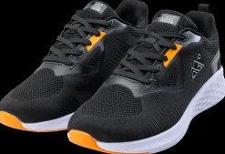 Clearance Sneakers sort/orange Sko Og Støvler