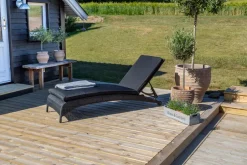 Hot Solvogn polyrattan med hynde Solvogne