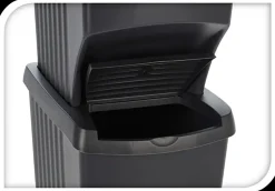Discount Sorteringskasser 22 liter 3-pak - sort Opbevaringsbokse Og -Kasser