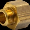 Best Spidsmuffe 1/2'' x 3/8'' - messing Rør Og Fittings