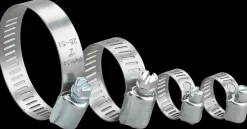 Clearance Spændebånd 7-16 mm 5-pak Slanger Og Vandingsartikler