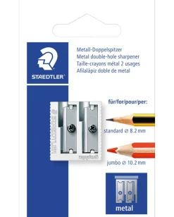 Clearance Blyantspidser dobbelt metal Kontorartikler