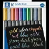 Sale Brush metallic 10-pak Kontorartikler