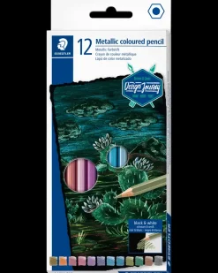 Sale Design Journey Farveblyant metal. 12-pak Øvrige Hobbyartikler