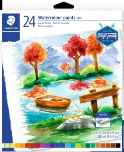 Clearance Design Journey Akvarelmaling 24-pak 12ml Øvrige Hobbyartikler