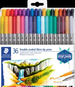 Sale Design Journey Dobbelttus 0,5-3mm 36-pak Kontorartikler|Øvrige Hobbyartikler