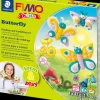New FIMO kids Modellervoks sommerfugl Modellervoks
