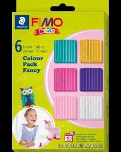 Sale FIMO kids Modellervoks fancy 6-pak Modellervoks