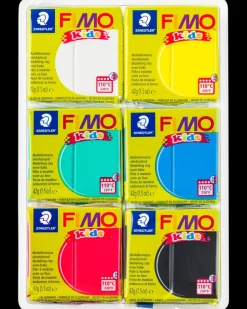 Best FIMO kids Modellervoks basic 6-pak Modellervoks