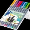 Hot Fineliner 10-pak Øvrige Hobbyartikler