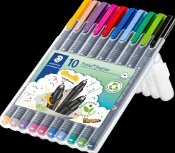 Hot Fineliner 10-pak Øvrige Hobbyartikler