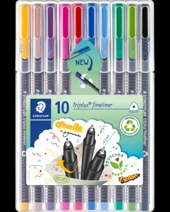 Hot Fineliner 10-pak Øvrige Hobbyartikler