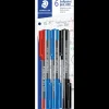 Discount Kuglepen ballpoint pen 6-pak Kontorartikler