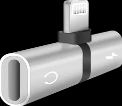 Sale 2-i-1 Lightning splitter Mobiltilbehør