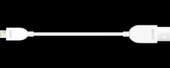 USB-A til lightning 0,5 meter - hvid Usb-Kabler