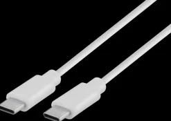 Clearance USB-C til USB-C kabel 1 m Mobiltilbehør