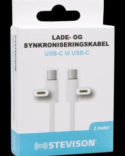 Hot USB-C til USB-C kabel 2 m Mobiltilbehør