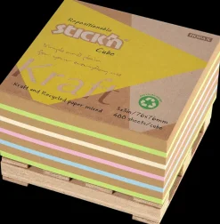 Outlet Sticky notes på palle 76 x 76 mm 400 ark Kontorartikler