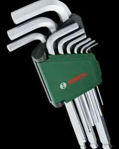 New Stiftnøglesæt 9 stk. Stifte, Unbraco Og Torx