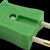 Clearance Stikprop flad - grøn Stikpropper