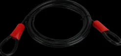 Stålkabel Ø8 mm 3 meter Hængelåse