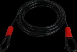 Hot Stålkabel Ø10 mm 5 meter Hængelåse
