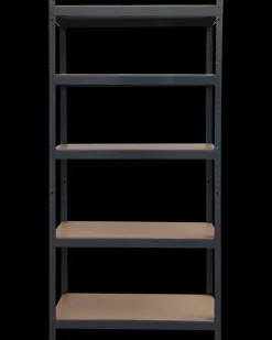 Sale Stålreol 180x90x45 cm - antracit Stålreoler