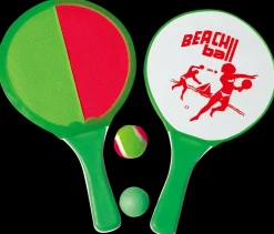 New Strandspil 2 bat + 2 bolde Øvrigt Legetøj